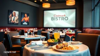 Experience Unique Dining at Cinemark Bistro